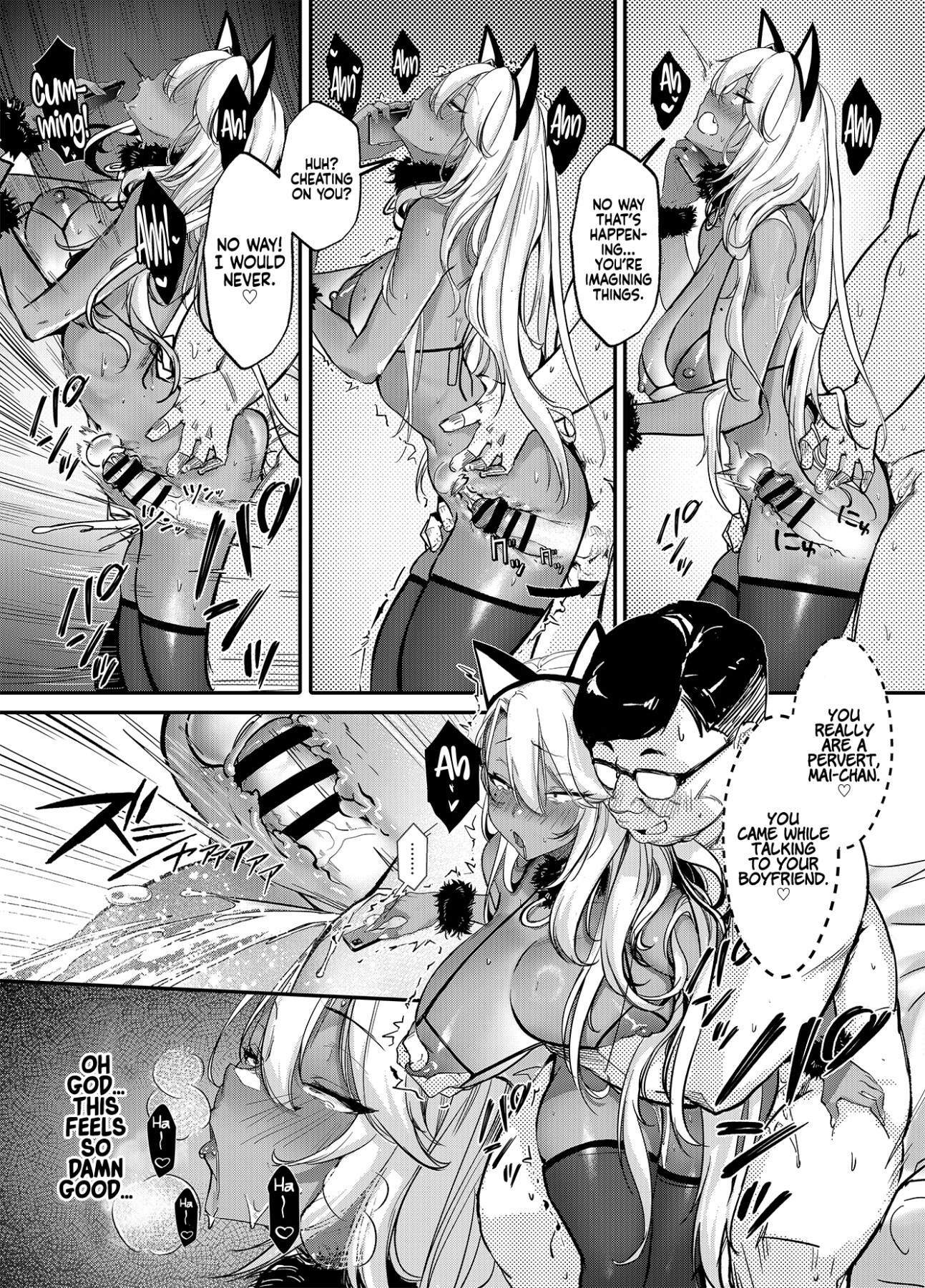 Hentai Manga Comic-Putting a Cheeky Gyaru in Her Place 2.0-Read-14